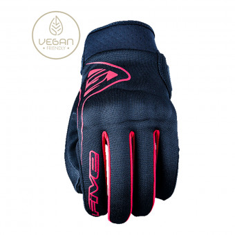 Gants Moto Five Globe Black Red