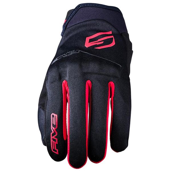 Gants Moto Five Globe Evo Black Red Gants Moto Five Globe Evo Black Red