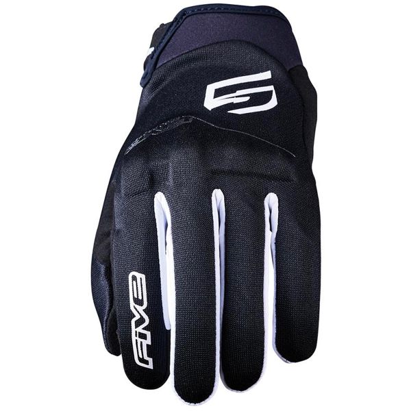 Gants Moto Five Globe Evo Woman Black White Gants Moto Five Globe Evo Woman Black White