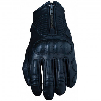 GANTS MOTO HOMME VINTAGE HIVER CUIR SIMPLE HOMME HIVER AMARA/4WAYS NOIR  T13-HELSTONS