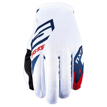 Gants Cross Five MXF4 Scrub White Red