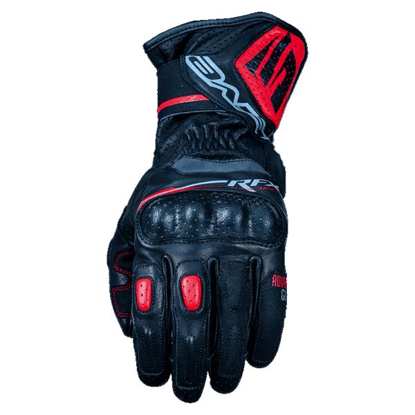 Gants Moto Five RFX Sport Black Red Gants Moto Five RFX Sport Black Red