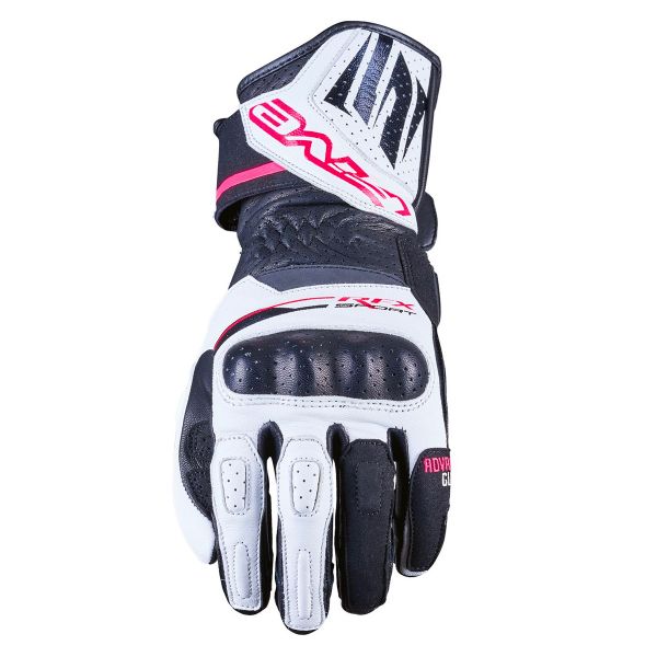Gants Moto Five RFX Sport Woman White Pink