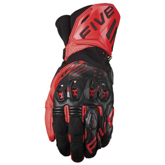 Gants Moto Five RFX2 Evo Black Fluo Red