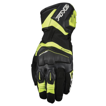 Gants Moto Five RFX4 Evo WP Black Fluo Yellow