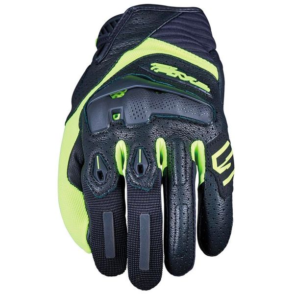 Gants Moto Five RS1 Fluo Yellow Gants Moto Five RS1 Fluo Yellow