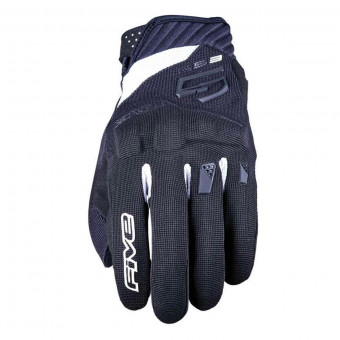 Gants Moto Five RS3 Evo Black White Gants Moto Five RS3 Evo Black White