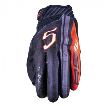 Gants Moto Five RS3 Evo Sport Black Red Gants Moto Five RS3 Evo Sport Black Red