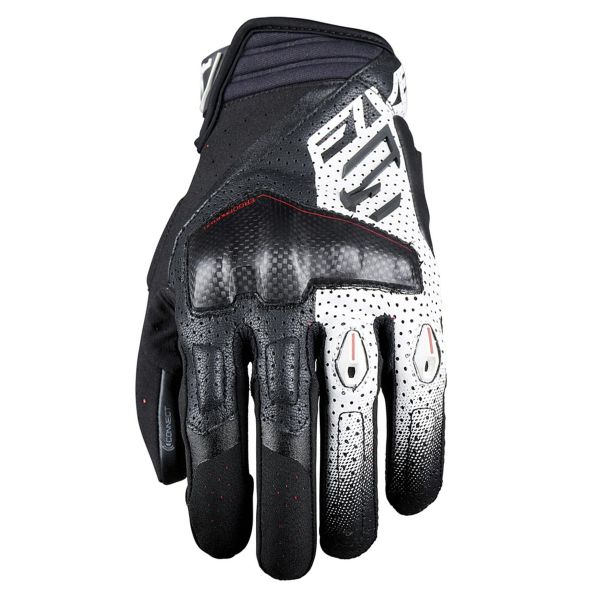 Gants Moto Five RSC Evo Black White Gants Moto Five RSC Evo Black White