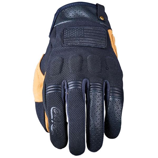 Gants Moto Five Scrambler Black Tan Gants Moto Five Scrambler Black Tan
