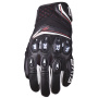 Gants Moto Five SF2 Evo Black White Fluo Red