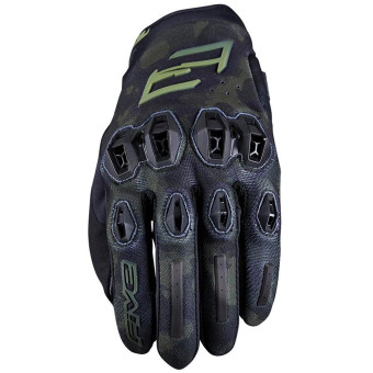 Gants Moto Five Stunt Evo 2 Camo Kaki