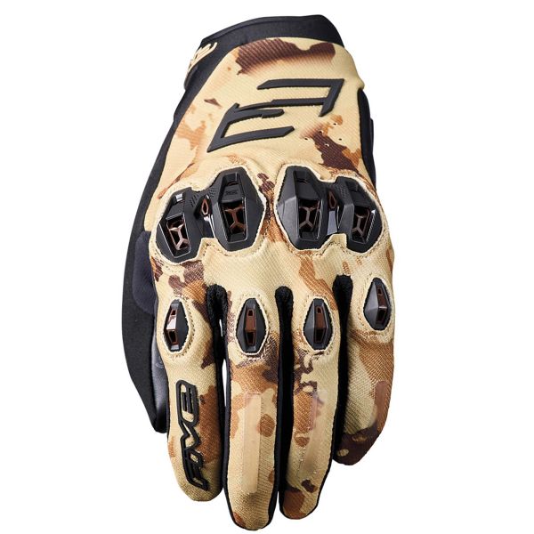Gants Moto Five Stunt Evo 2 Camo Sand