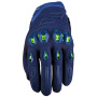 Gants Moto Five Stunt Evo 2 Night Blue Fluo Yellow