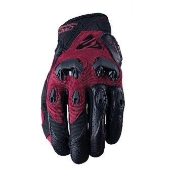 Gants Moto Five Stunt Evo Woman Burgundy