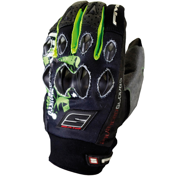 Gants Moto Five Stunt Replica Flash Green