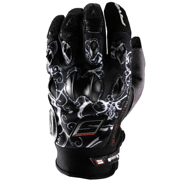 Gants Moto Five Stunt Replica Tribal Bk