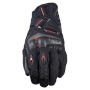 Gants Moto Five TFX1 Airflow Short Black fluo Red