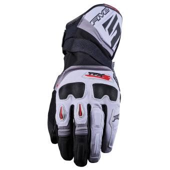Gants Moto Five TFX2 WP Grey Grey Red