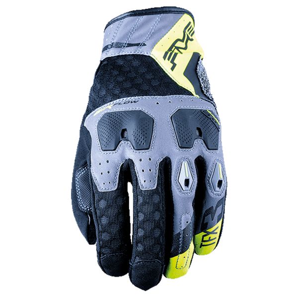 Gants Moto Five TFX3 Airflow Grey Fluo Yellow