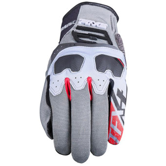 Gants Moto Five TFX4 Grey Red Gants Moto Five TFX4 Grey Red