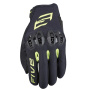 Gants Moto Five Tricks Black Fluo Yellow