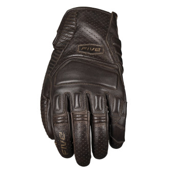 Gants Moto Five Tucson Dark Brown