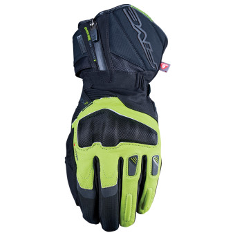 Gants Moto Five WFX1 Evo WP Black Fluo Yellow