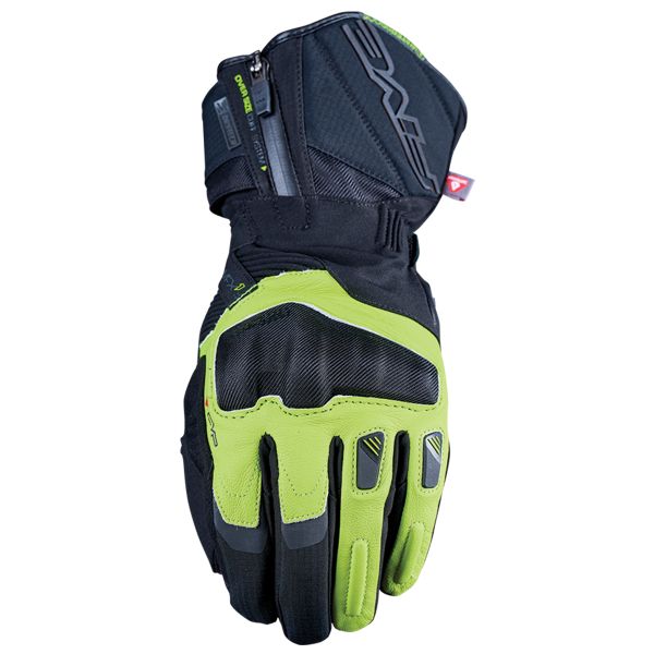Gants Moto Five WFX1 Evo WP Black Fluo Yellow