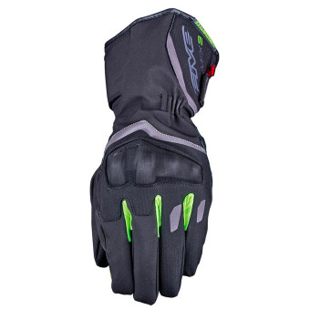 Gants Moto Five WFX3 Evo WP Black Fluo Yellow