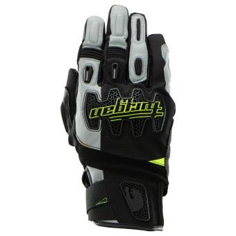 Gants Moto Furygan Atacama Black Grey Yellow Stab