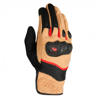 Gants Moto Furygan Dust Sand Black Red
