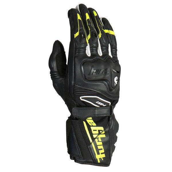Gants Moto Furygan F-RS1 Black Yellow Fluo White