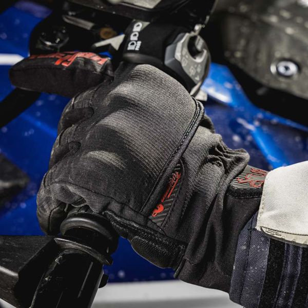 Furygan Jet All Seasons D3O Evo Black Red