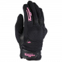 Gants Moto Furygan Jet Lady All Season D3O Black Pink