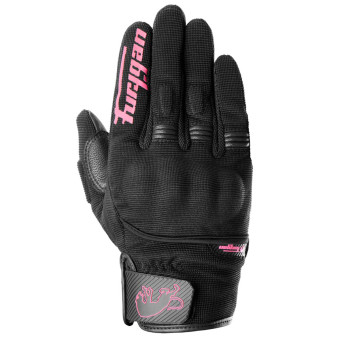 Gants Moto Furygan Jet Lady D3O Evo Black Pink