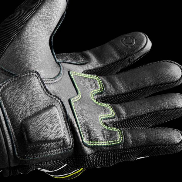 Furygan Jet Neon D3O Black Yellow