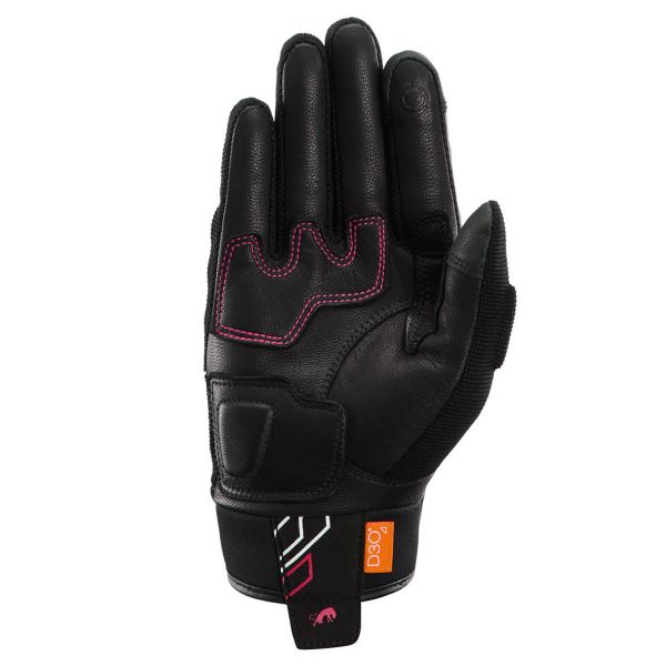 Furygan Jet Neon D3O Lady Black White Pink