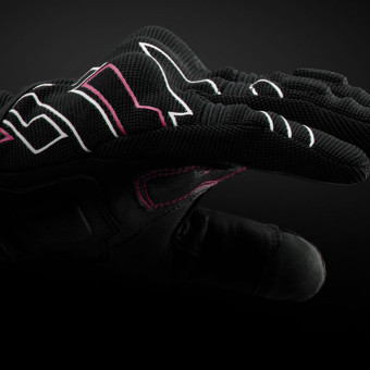 Furygan Jet Neon D3O Lady Black White Pink