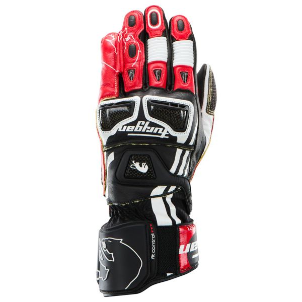 Gants Moto Furygan STYG21 X Kevlar Black White Red