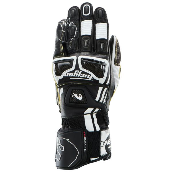 Gants Moto Furygan STYG21 X Kevlar Black White