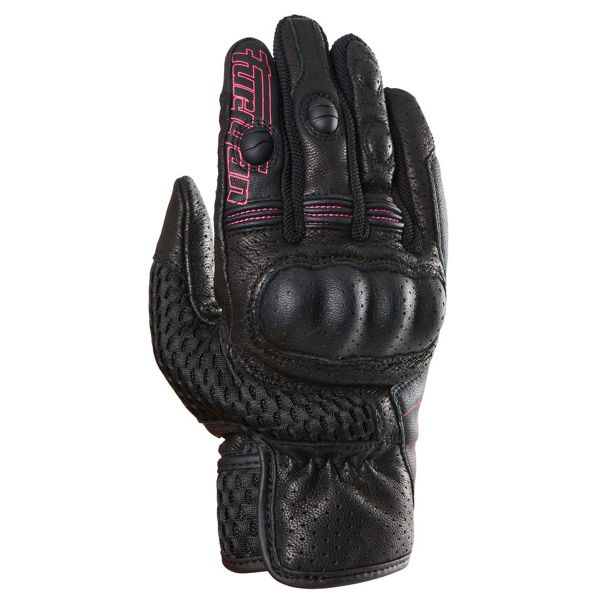 Gants Moto Furygan TD Air Lady Black White Pink Gants Moto Furygan TD Air Lady Black White Pink