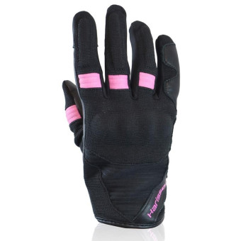 Gants Moto HARISSON Rock Lady Black Pink
