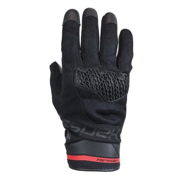 Gants Moto HARISSON Rush Black CE