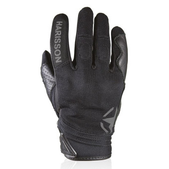 Gants Moto HARISSON Splash Evo 2 Black Grey