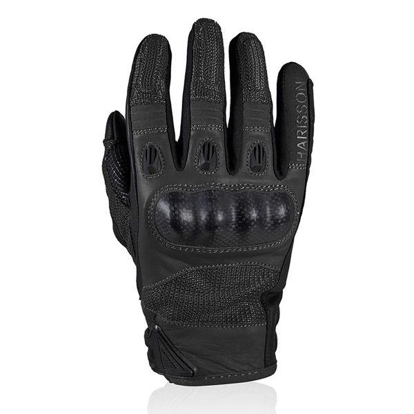 Gants Moto HARISSON Spy Evo Black Gants Moto HARISSON Spy Evo Black
