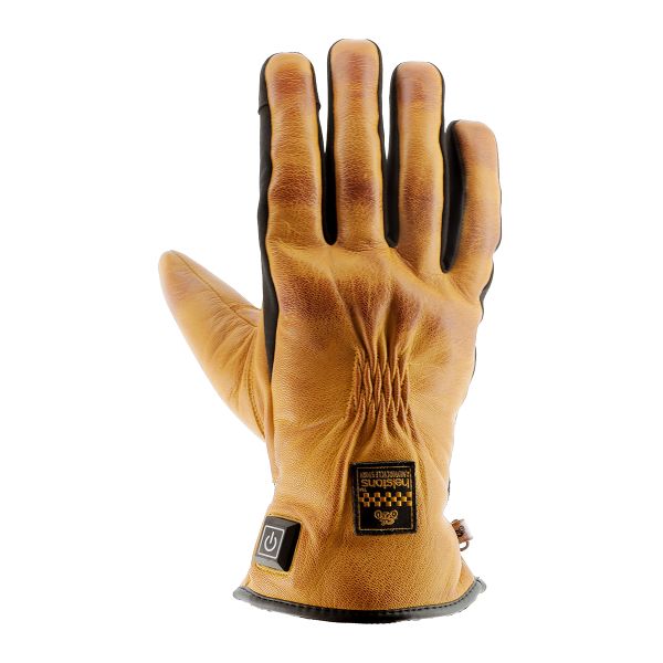 Gants Moto Helstons Benson Chauffant Gold