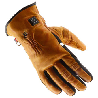 Gants Moto Helstons Benson Evo Chauffants Cuir Gold Gants Moto Helstons Benson Evo Chauffants Cuir Gold