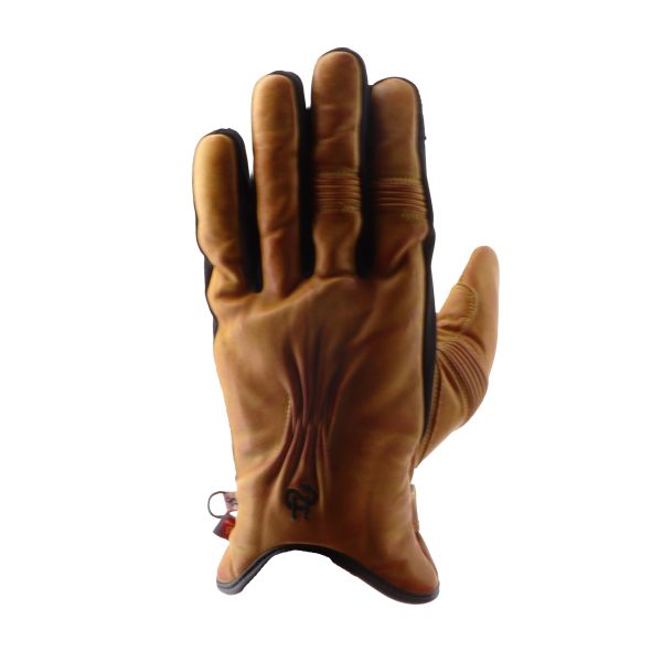 Gants Moto Helstons Benson Evo Winter Cuir Gold