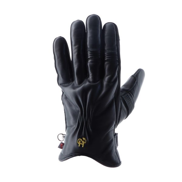 Gants Moto Helstons Benson Evo Winter Cuir Noir